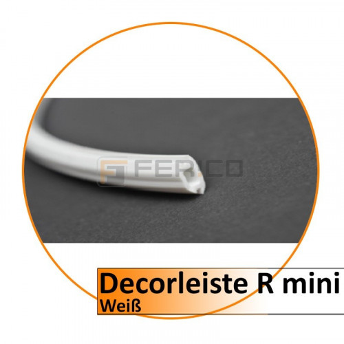 Decorleiste R mini für Trennprofil Farbe 303