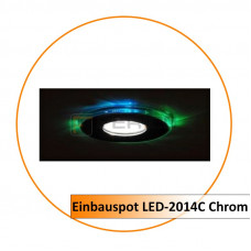 Einbauspot LED-2014C Chrom