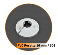 Rosetten PVC 16 mm 303