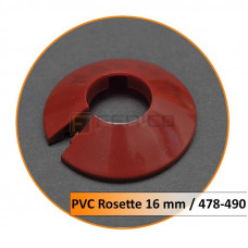 Rosetten PVC 16 mm 478-490