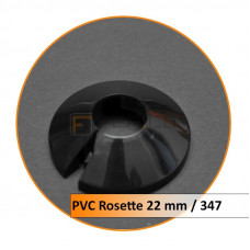 Rosetten PVC 22 mm 347