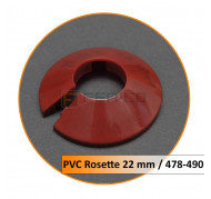 Rosetten PVC 22 mm 478-490