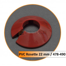 Rosetten PVC 22 mm 478-490