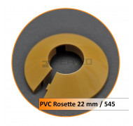 Rosetten PVC 22 mm 545