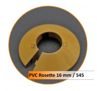 Rosetten PVC 16 mm 545