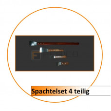 Spachtelset 4-teilig Griffl. 40/14/10/7 cm