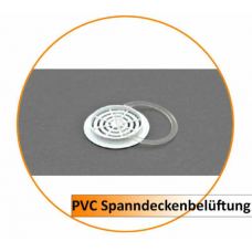 PVC Spanndeckenlüftung - 40 mm - 303 - inkl. Klebering